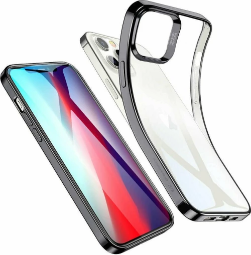 ESR Halo Back Cover Σιλικόνης Μαύρο (iPhone 12 / 12 Pro)