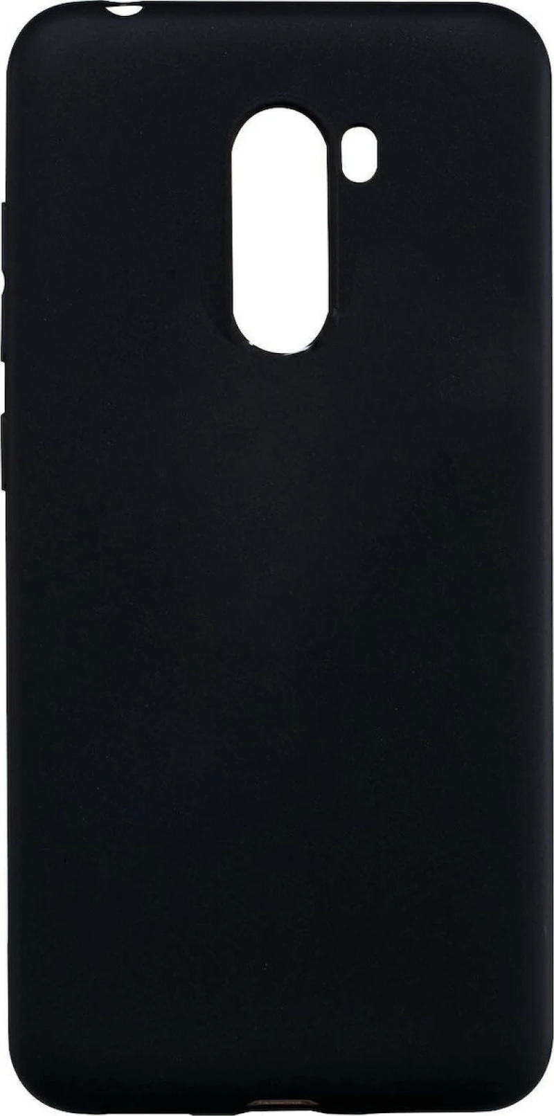 Back Cover Σιλικόνης Μαύρο (Pocophone F1)