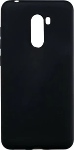Back Cover Σιλικόνης Μαύρο (Pocophone F1)
