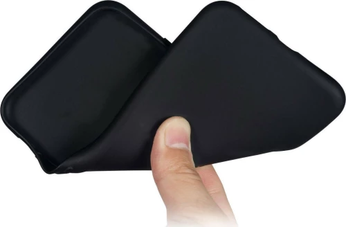 Back Cover Σιλικόνης Μαύρο (Pocophone F1)