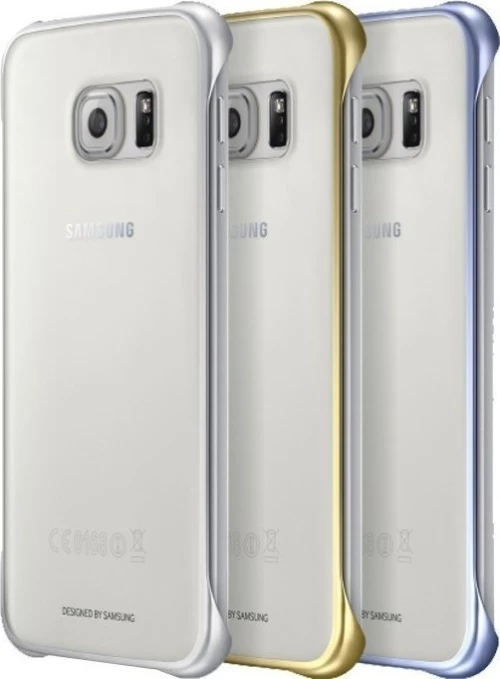 Samsung Clear Cover Black / Silver / Gold Set (Galaxy S6)