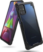 Ringke Fusion X Back Cover Πλαστικό Ανθεκτική Μαύρο (Galaxy M51)