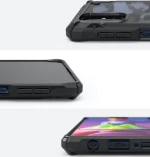 Ringke Fusion X Back Cover Πλαστικό Ανθεκτική Μαύρο (Galaxy M51)
