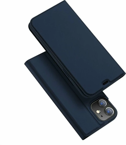 Dux Ducis Skin Pro Book Δερματίνης Navy Μπλε (iPhone 12 mini)