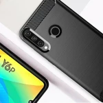Powertech Carbon Flex Back Cover Σιλικόνης Μαύρο (Huawei Y6p)