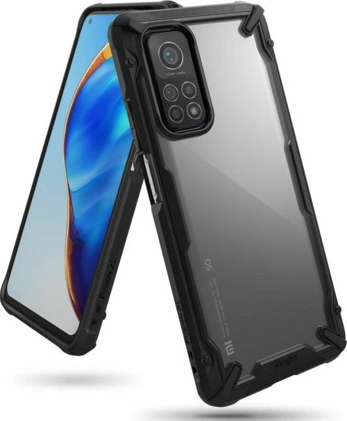 Ringke Fusion X Back Cover Πλαστικό Μαύρο (Xiaomi Mi 10T / Mi 10T Pro)