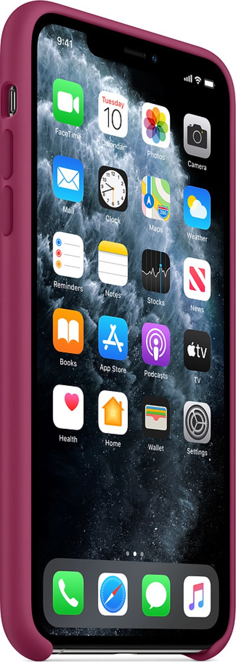 Apple Silicone Case Pomegranate (iPhone 11 Pro Max)