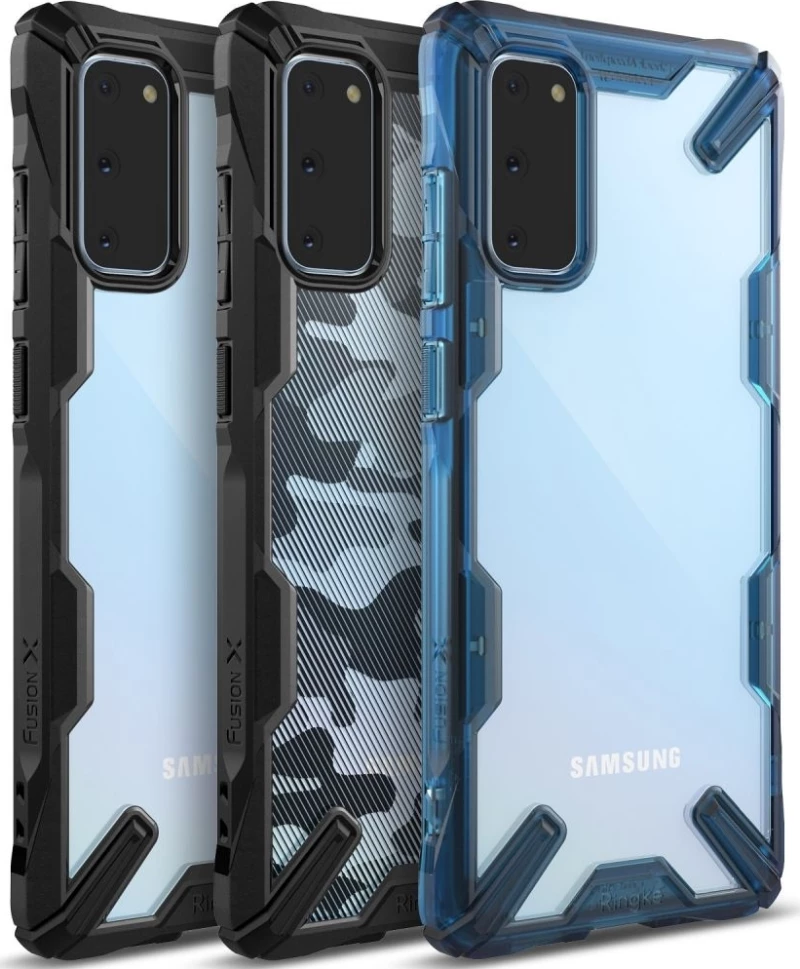 Ringke Fusion-X Back Cover Space Blue (Galaxy S20)