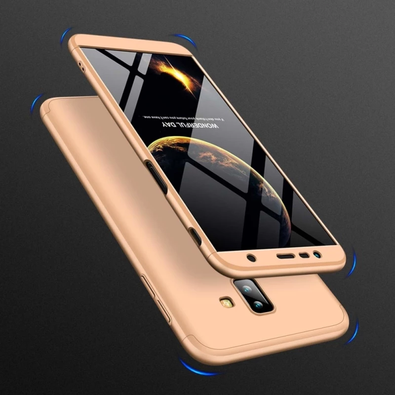 360 Full Cover Χρυσό (Galaxy J6+)