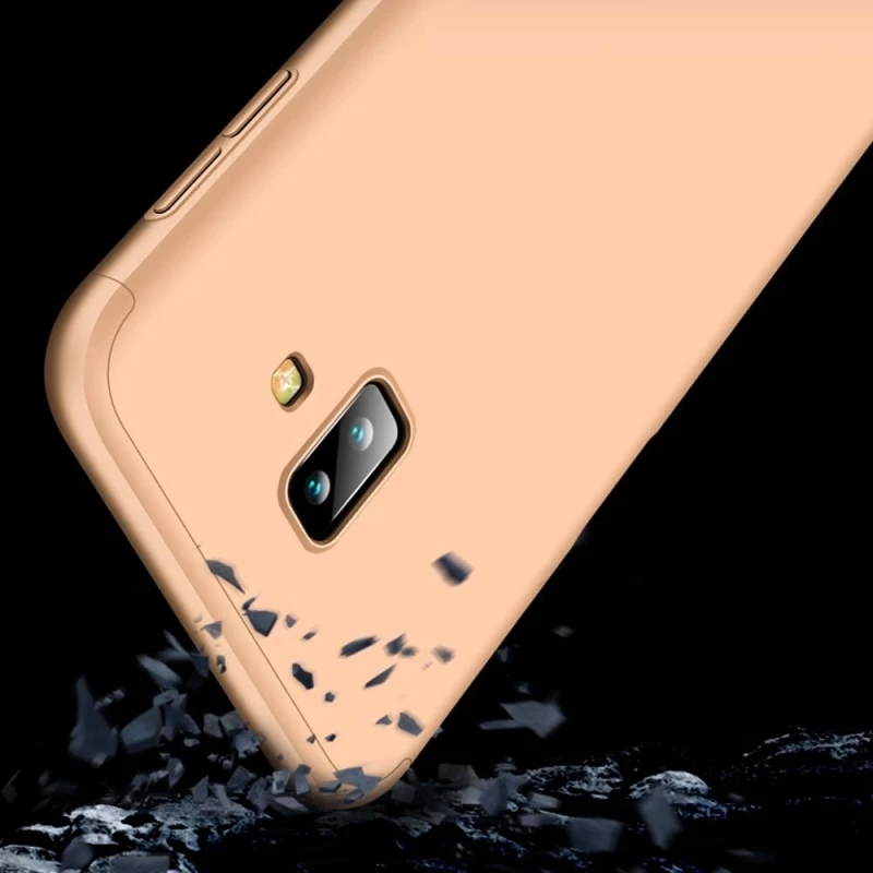 360 Full Cover Χρυσό (Galaxy J6+)