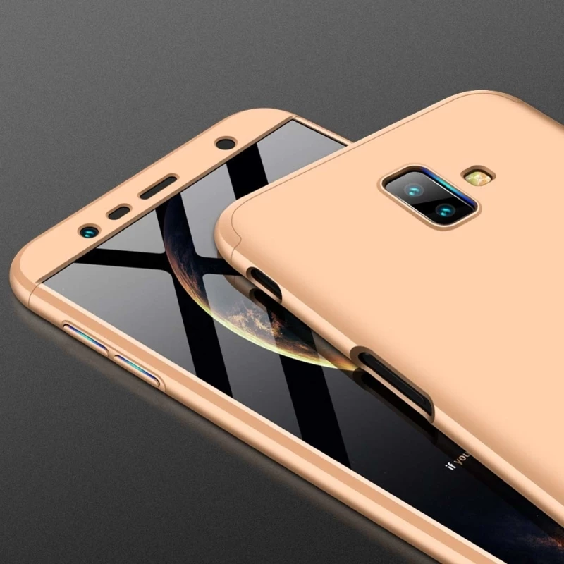 360 Full Cover Χρυσό (Galaxy J6+)