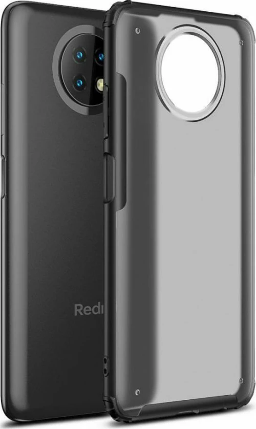 Tech-Protect Hybrid shell Back Cover Ανθεκτική Μαύρο (Redmi Note 9T)