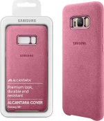 Samsung Alcantara Cover Ροζ (Galaxy S8+)
