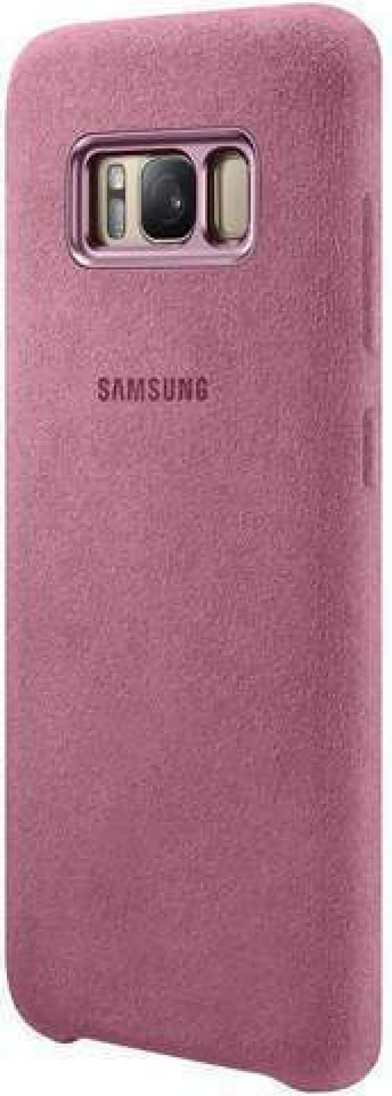 Samsung Alcantara Cover Ροζ (Galaxy S8+)