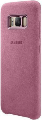 Samsung Alcantara Cover Ροζ (Galaxy S8+)
