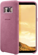 Samsung Alcantara Cover Ροζ (Galaxy S8+)