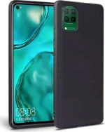 Tech-Protect Icon Back Cover Σιλικόνης Μαύρο (Huawei P40 Lite)