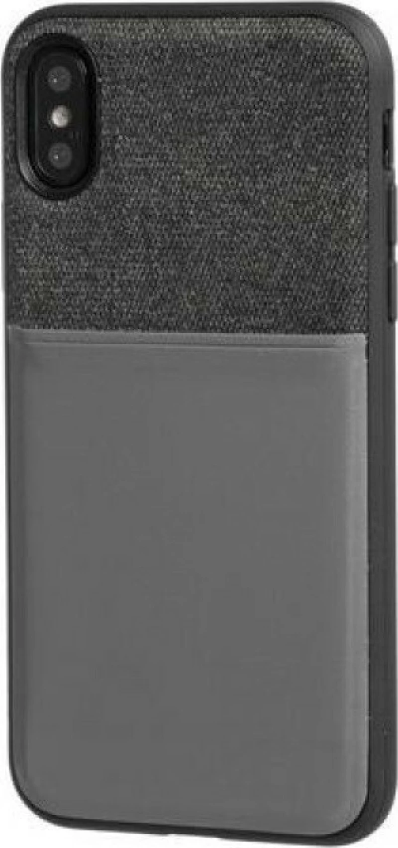 Lampa Back Cover Black/Gray (iPhone X / Xs)