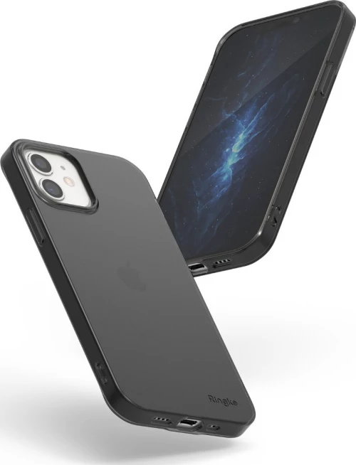 Ringke Air Back Cover Σιλικόνης Smoke Black (iPhone 12 mini)