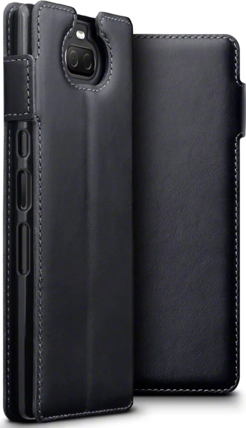 Terrapin Low Profile Wallet Δερμάτινο Μαύρο (Xperia 10 Plus)