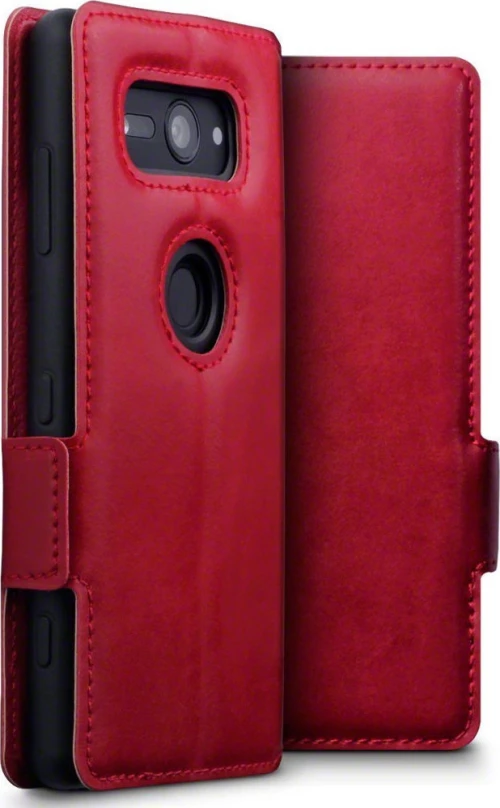 Terrapin Low Profile Wallet Δερμάτινο Κόκκινο (Xperia XZ2 Compact)