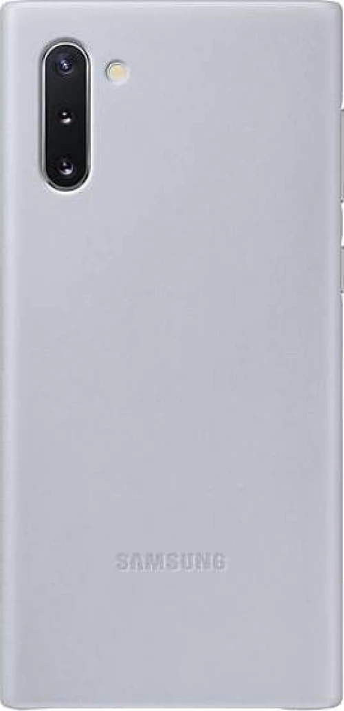 Samsung Leather Cover Γκρι (Galaxy Note 10)