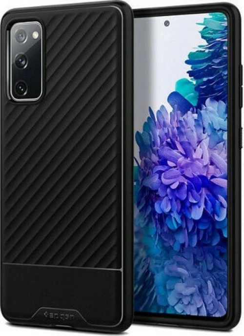 Spigen Core Armor Back Cover Σιλικόνης Ανθεκτική Μαύρο (Galaxy S20 FE)
