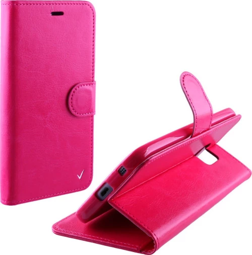 Leather-TPU Book Ροζ (Galaxy S8)