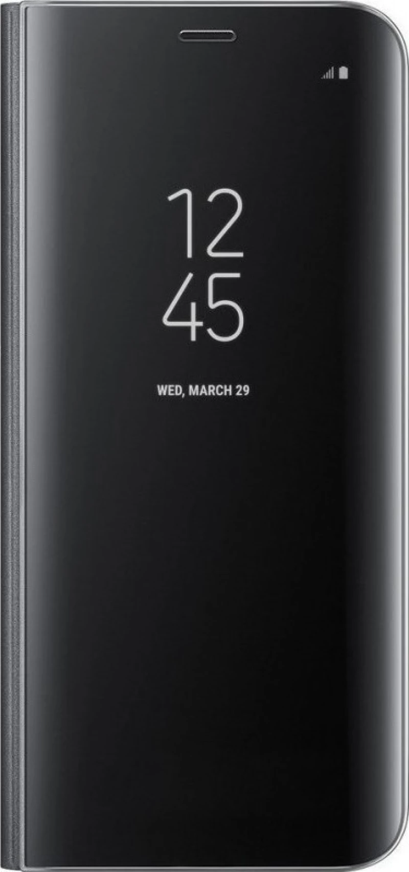 Clear View Book Μαύρο (Galaxy A40)