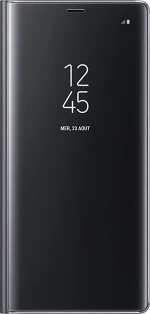 Clear View Book Μαύρο (Galaxy A40)