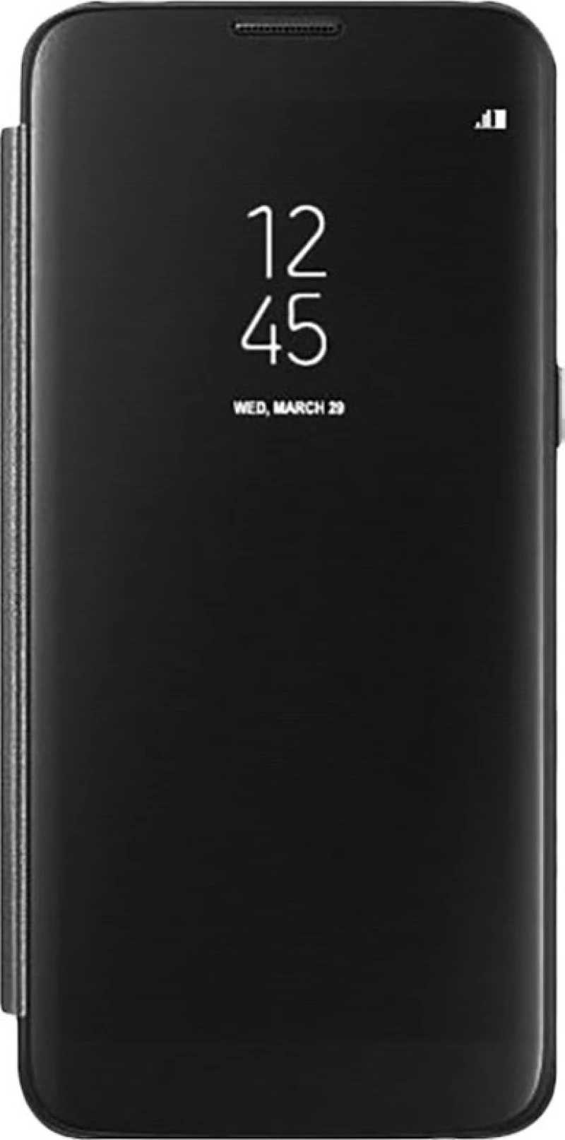 Clear View Book Μαύρο (Galaxy A40)
