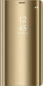 Clear View Book Χρυσό (Galaxy A41)