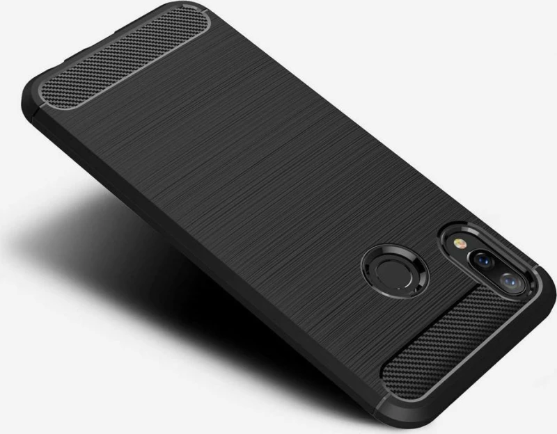 Carbon Brushed Μαύρο (Huawei P Smart+)