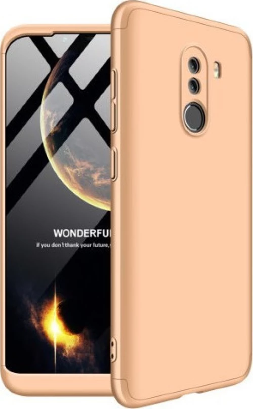360 Full Cover Χρυσό (Pocophone F1)