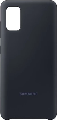 Samsung Silicone Cover Μαύρο (Galaxy A41)