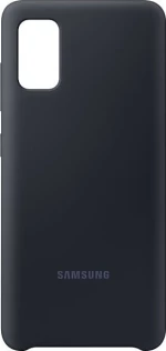 Samsung Silicone Cover Μαύρο (Galaxy A41)