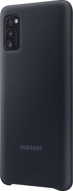 Samsung Silicone Cover Μαύρο (Galaxy A41)