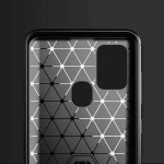 Tech-Protect Carbon Back Cover Σιλικόνης Μαύρο (Galaxy A21s)