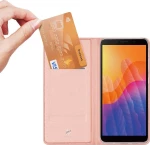Dux Ducis Skin Pro Book Δερματίνης Ροζ Χρυσό (Huawei Y5p)