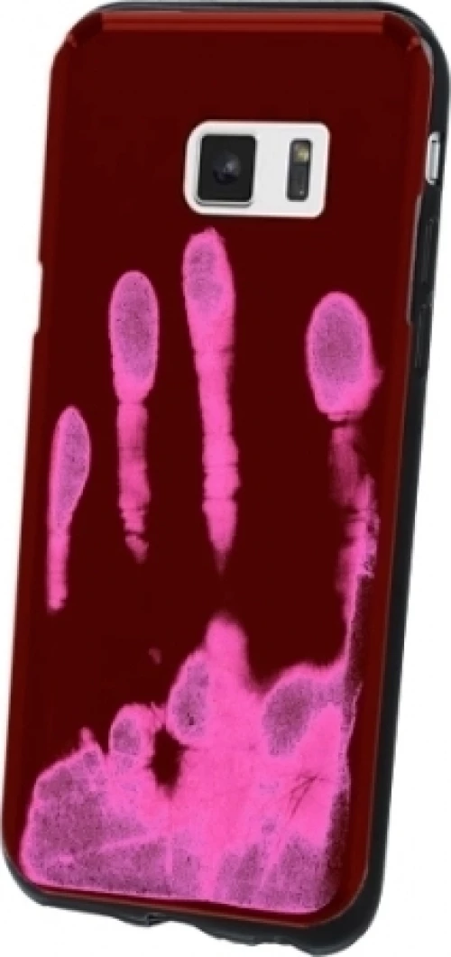 Senso Chameleon Back Cover Κόκκινο (Galaxy A3 2017)