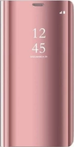 Clear View Book Ροζ (Redmi 8A)