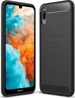 Brushed Carbon Μαύρο (Huawei Y6 2019)