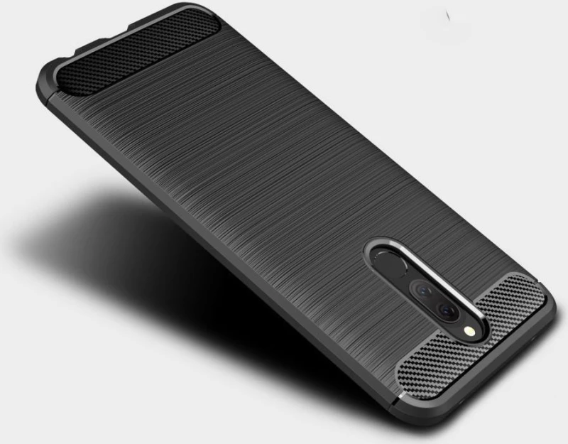Carbon Back Cover Μαύρο (Redmi 8)