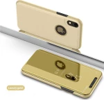 Clear View Book Χρυσό (iPhone XR)