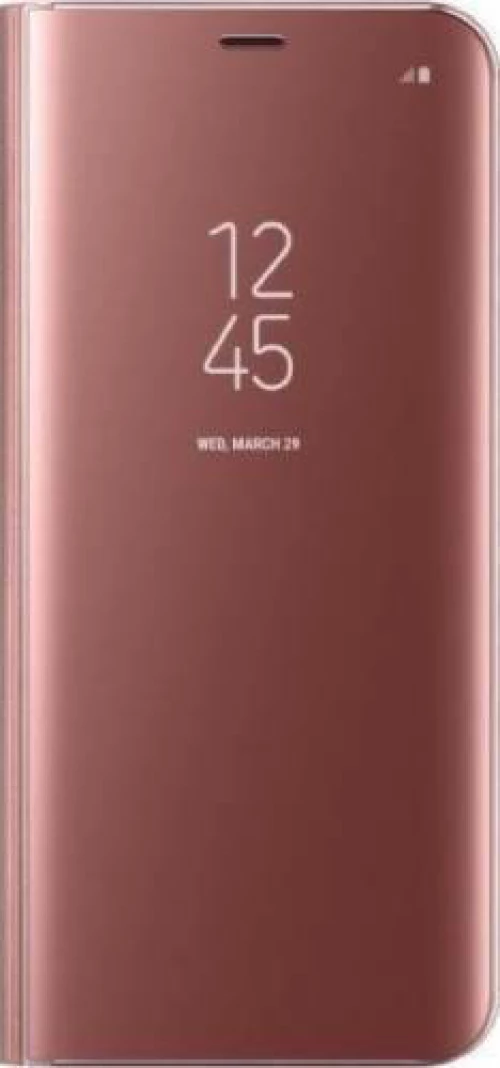 Clear View Ροζ Χρυσό (Huawei Y6 2019)