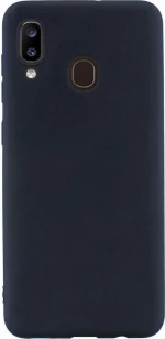 Back Cover Σιλικόνης Μαύρο (Galaxy A40)