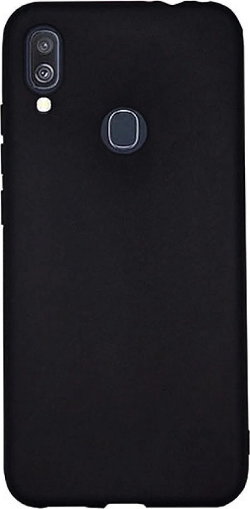 Back Cover Σιλικόνης Μαύρο (Galaxy A40)