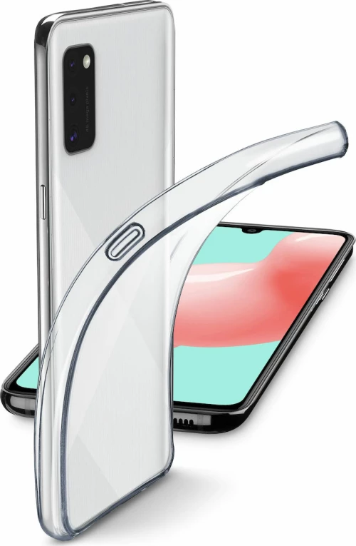 Cellular Line Fine Back Cover Σιλικόνης Διάφανο (Galaxy A41)