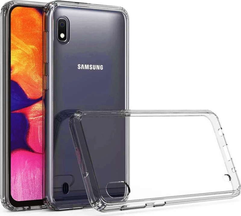 Back Cover Σιλικόνης Διάφανο (Galaxy A10)