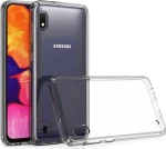 Back Cover Σιλικόνης Διάφανο (Galaxy A10)